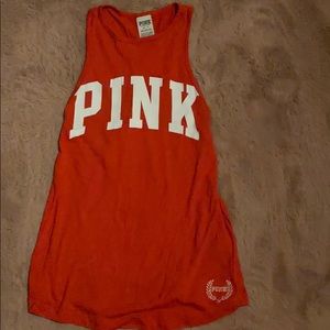 Victoria’s Secret Pink logo workout tank